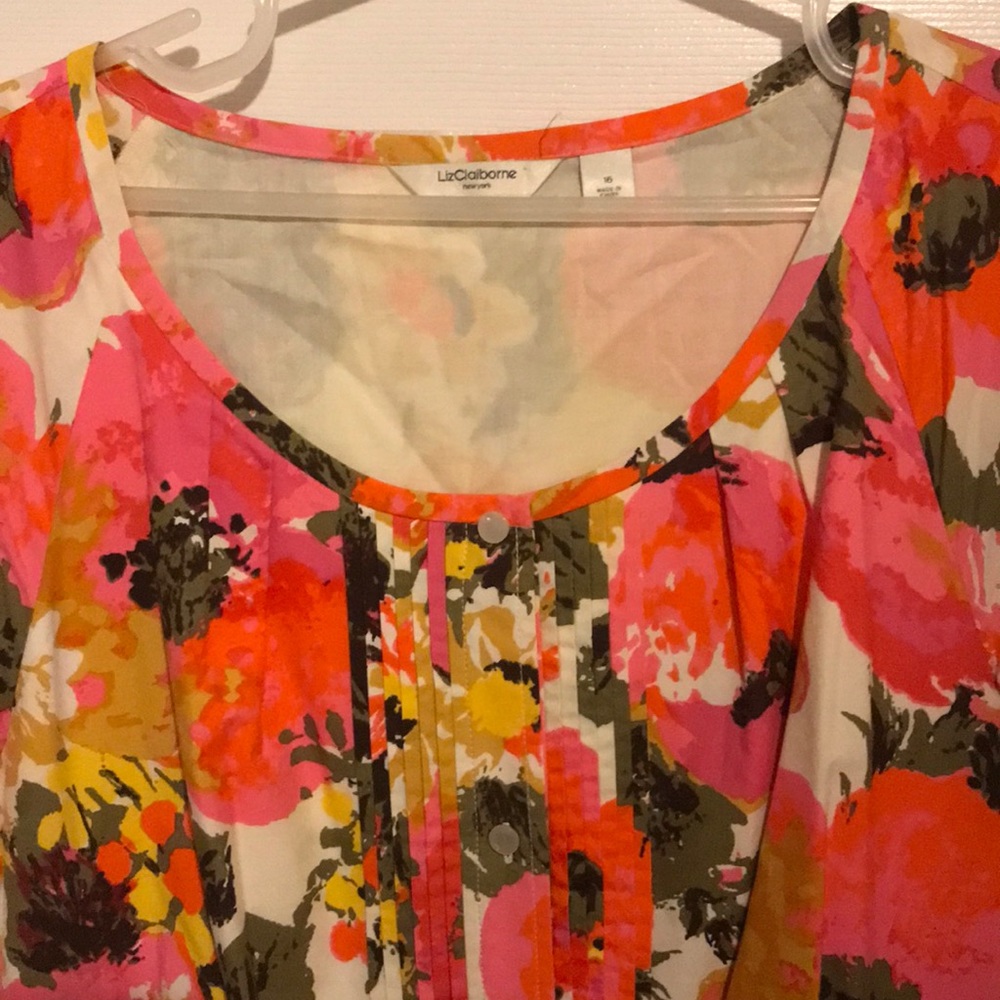 Liz Claiborne multicoloured long dress